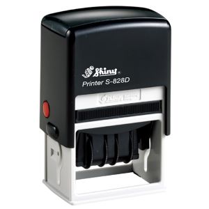 Shiny S-828D Custom Self-Inking Date Stamp