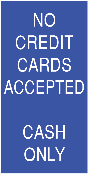 Plastic Engraved Sign Only 10x5